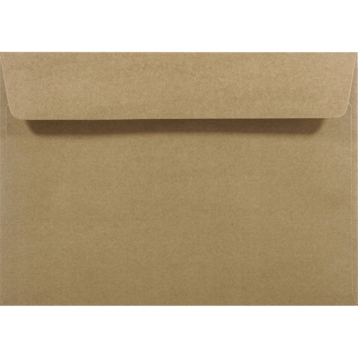 25 db ökológiai dekoratív boríték készlet C5, 16,2 x 22,9 EKO Kraft barna, 100g
