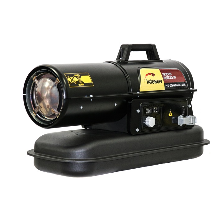 Tun de caldura Intensiv PRO 20kW Diesel PLUS, motorina, cu ardere directa, 230 V, 550 m3/h