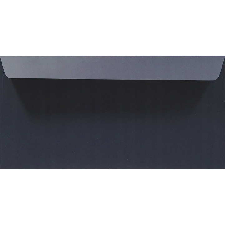 Set de plicuri decorative in culori, Netuno, Design, DL, 110x220mm, Banda detasabila, 120g/m2, Hartie, albastru marin, 500 buc