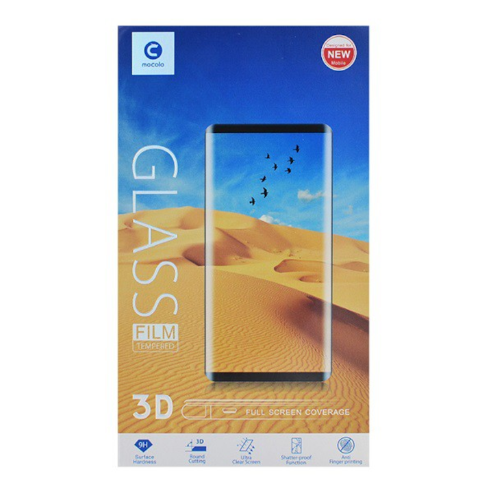 MOCOLO képernyővédő üveg (3D full cover, full glue, teljes felületén tapad, íves, karcálló, 9H) FEKETE [Samsung Galaxy A13 4G (SM-A135F / A137F)] (5996591230436)