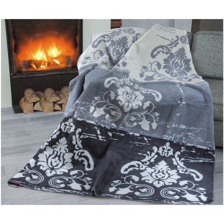 Patura Castello Di Roma, Spod Igły i Nitki, Bumbac, 150 x 200 cm, Multicolor