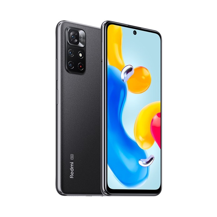 Xiaomi Redmi Note 11S 5G DS 128GB (4GB RAM) - Fekete