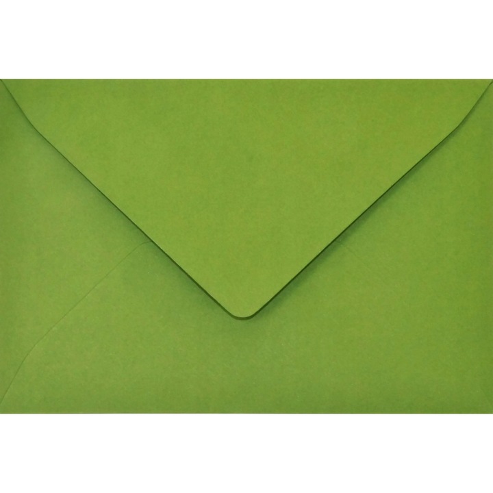 Комплект 25 екологични цветни декоративни плика B6, 12.5x17.5 Keaykolour Meadow green, 120g