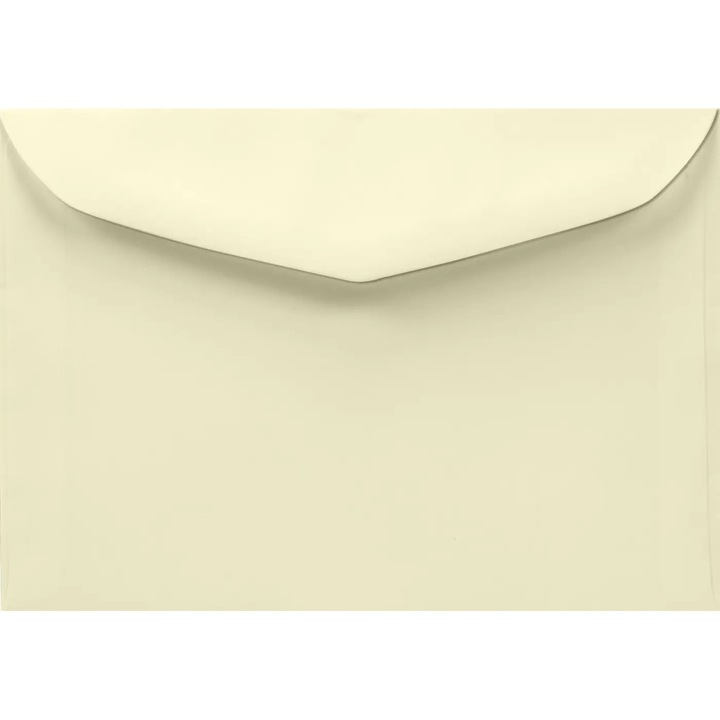 Комплект 50 декоративни плика B6, 12.5 x 17.5 Lessebo Ivory екрю, 100гр