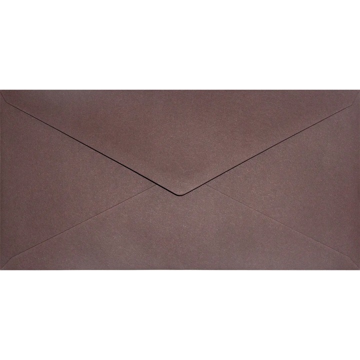 25 db színes dekoratív boríték készlet ökológiai DL, 11x22 Keaykolour Port Wine bordó, 120g