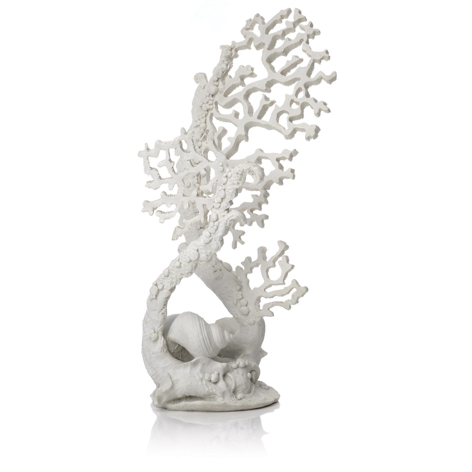Decoratiune coral alb mediu