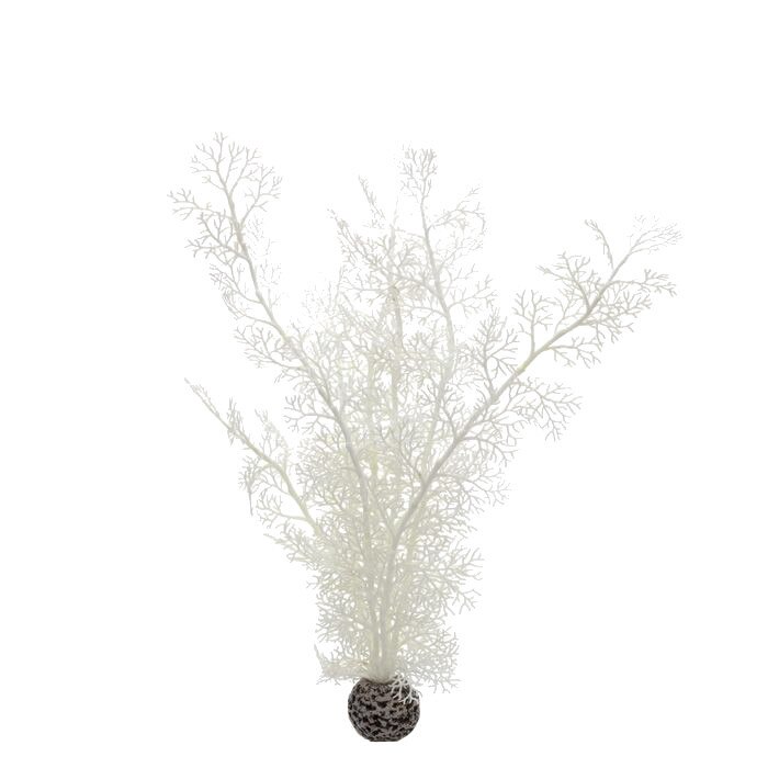 Decoratiune Biorb pentru acvariu planta marina alba mare