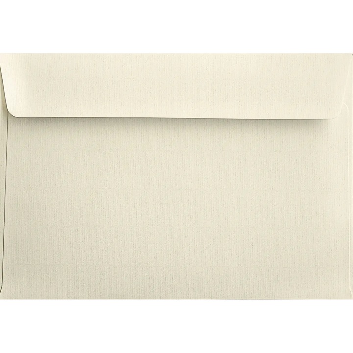 Díszbordás boríték készlet, Netuno, Aster Lad, C5, 162 x 229 mm, 120g/m2, Ecru, 100 db