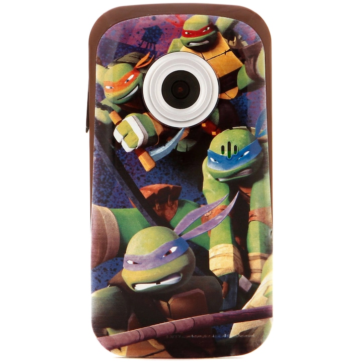 Детска дигитална видеокамера с екран Turtles Ninja, Многоцветна