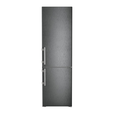 Combina frigorifica Liebherr CBNbsa 5753 Prime, BioFresh, NoFrost, 362 l, 201.5 сm, Clasa A, BlackSteel, Inox