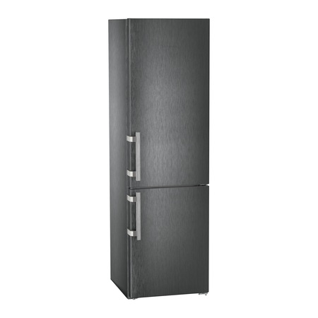 Combina frigorifica Liebherr CBNbsa 5753 Prime, BioFresh, NoFrost, 362 l, 201.5 сm, Clasa A, BlackSteel, Inox