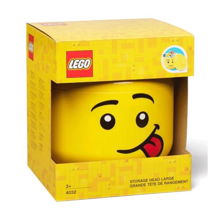 Кутия за съхранение LEGO, Голяма глава, Плезещо се човече, 024149