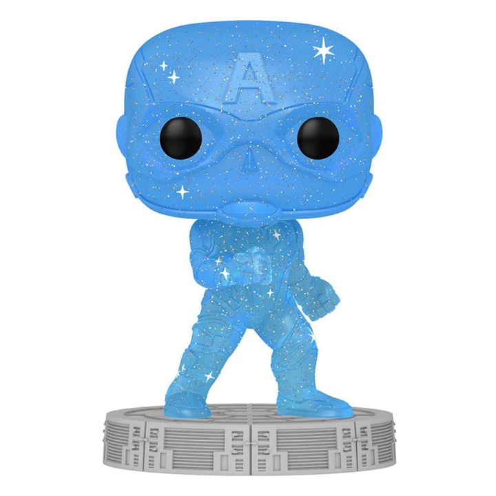 Figura Funko Pop, Marvel: Infinity Saga - Captain America Blue (Artist Series 46)