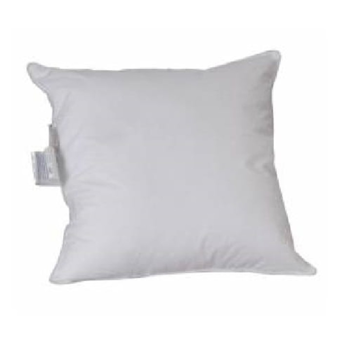 Perna antialergica Fossfill, Poldaun, 40x40 cm, Bumbac/Poliester, Alb