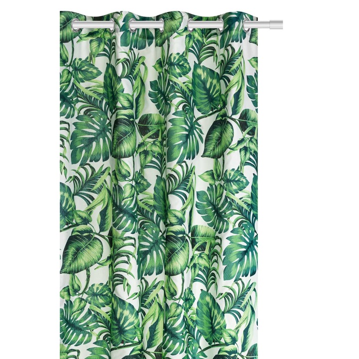 Завеса, Полиестер, Хол, 140x250, Зелено