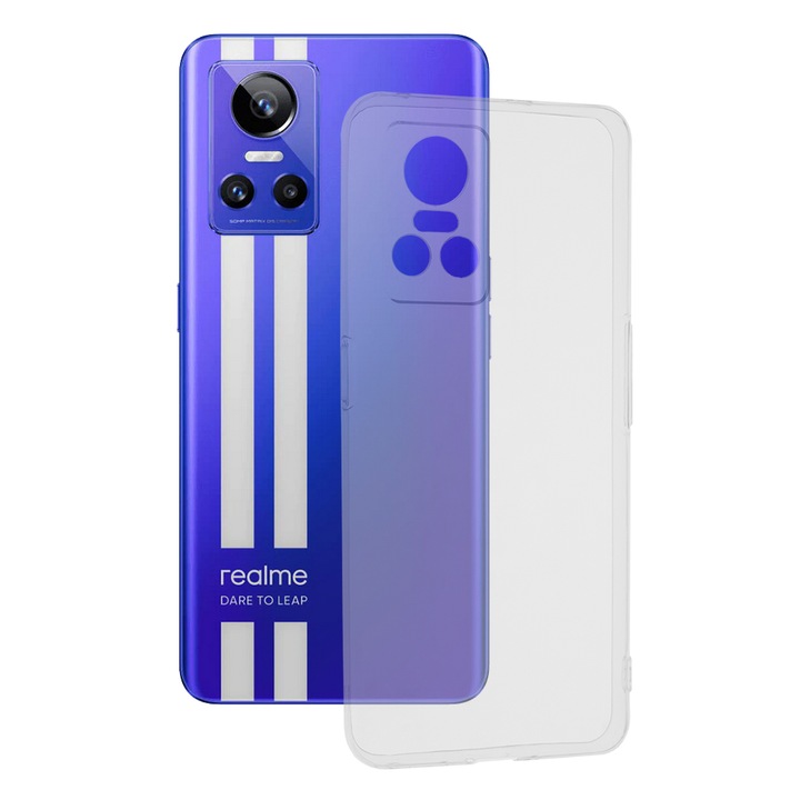 Кейс за Realme GT Neo 3/150W, Techsuit Clear Silicone, Transparent