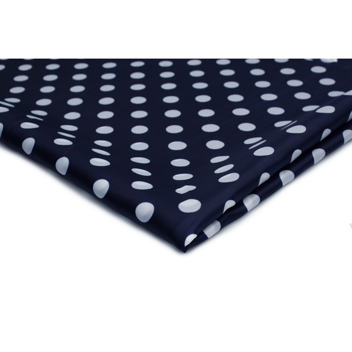 Material tesut, tip captuseala imprimata, fundal Bleumarin, 50 cm x 150 cm