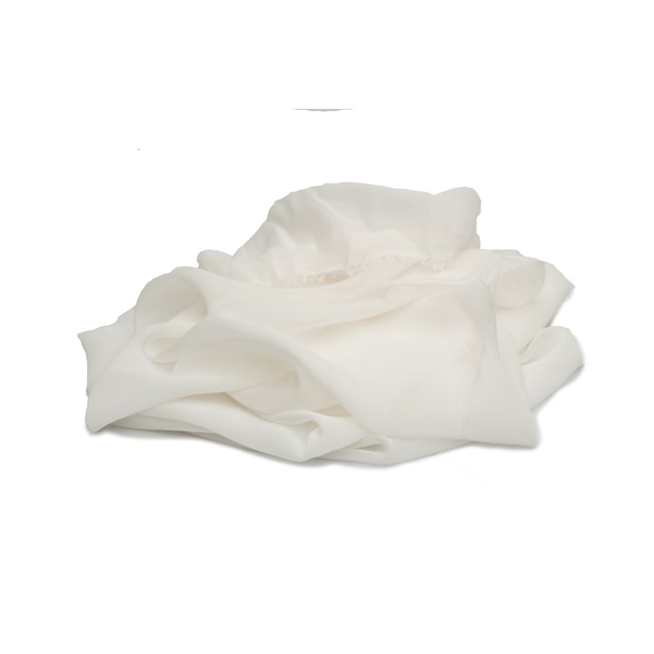 Material tesut, tip Sifon neted, Crema, 50 cm x 150 cm