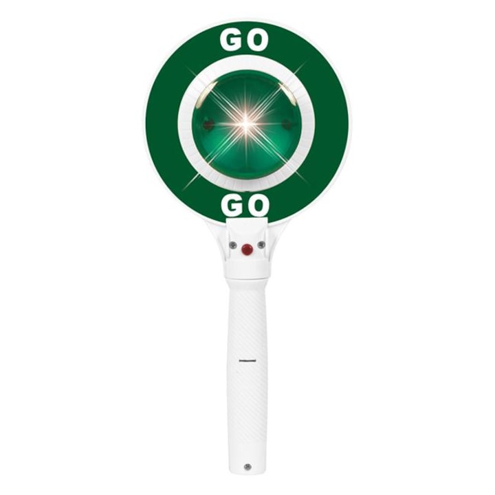 Jucarie semnal de circulatie cu semafor GO STOP, 11.6x25 cm