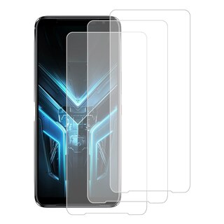 6 Pellicole Protettive Dipos Per ASUS ROG Phone 3 | Cristallo Trasparente, Taglio Laser, Resistente Ai Graffi, Applicazione Senza Bolle, Made In Germany
