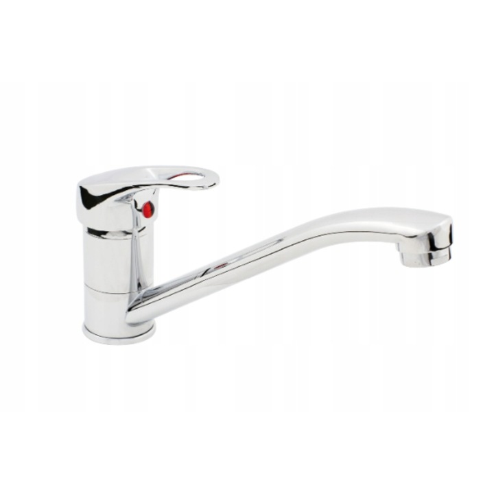 Смесител за мивка Atut, Hydroland, Brass, Silver