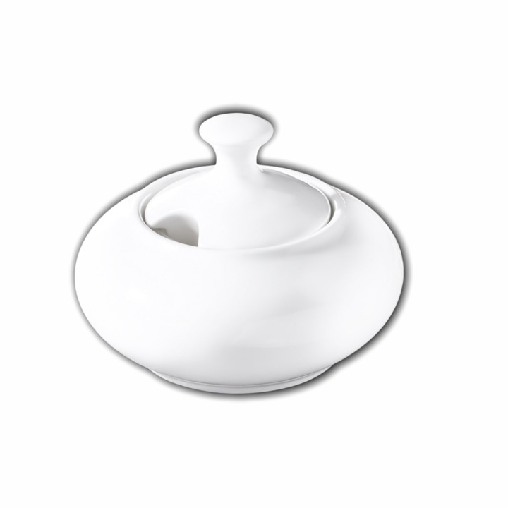 Zaharnita, Wilmax England, Portelan, 250 ml, Alb