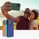 Kwmobile tok Apple iPhone 14 készülékhez, szilikon, zöld, 59071.166