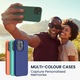 Kwmobile tok Apple iPhone 14 készülékhez, szilikon, zöld, 59071.166