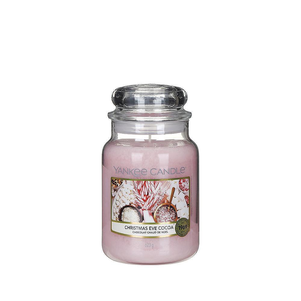 Свещ Yankee Candle Christmas Eve Cocoa, Среден буркан, 411г eMAG.bg