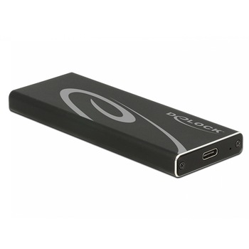 Rack extern M.2 SSD 60 mm la USB 3.1 tip C, Delock 42573 Rack extern M.2 SSD 60 mm la USB 3.1 tip C, Delock 42573