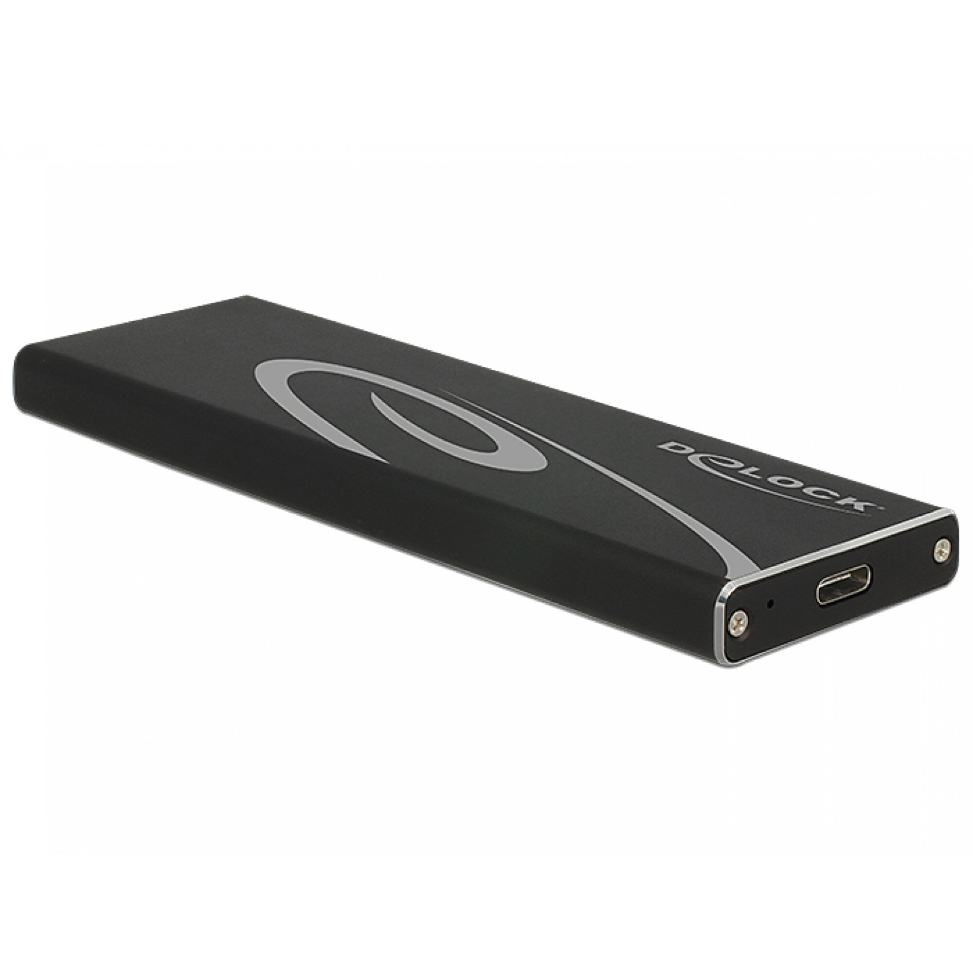 Rack extern M.2 SSD 80 mm la USB 3.1 tip C, Delock 42574