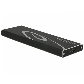 Rack extern M.2 SSD 80 mm la USB 3.1 tip C, Delock 42574 Rack extern M.2 SSD 80 mm la USB 3.1 tip C, Delock 42574