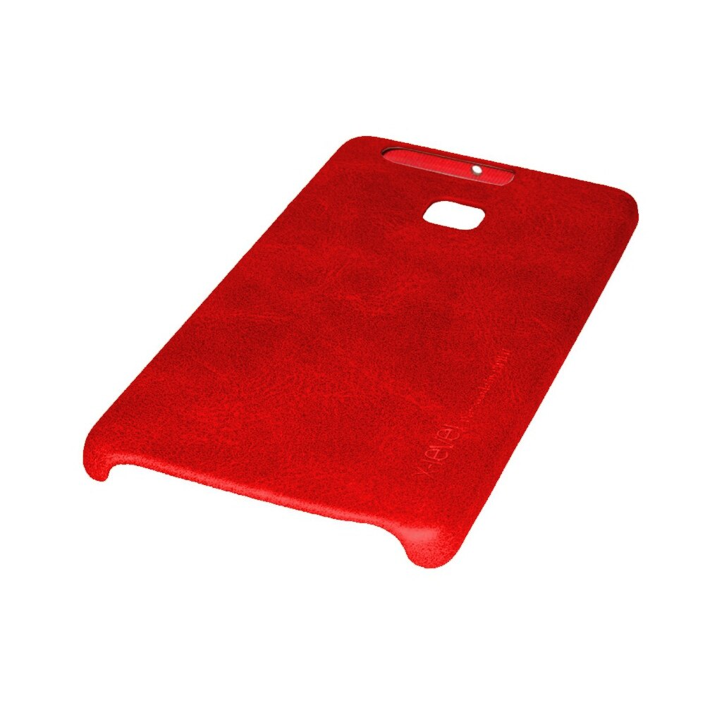 Husa de protectie X-Level Vintage pentru Huawei Ascend P9, rosu