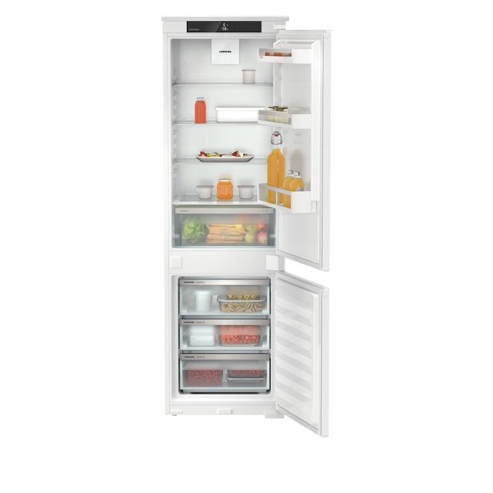 Liebherr ICSe 5103 Beépíthető alulfagyasztós hűtőszekrény, 264L, E energiaosztály, EasyFresh, SmartFrost, Fehér