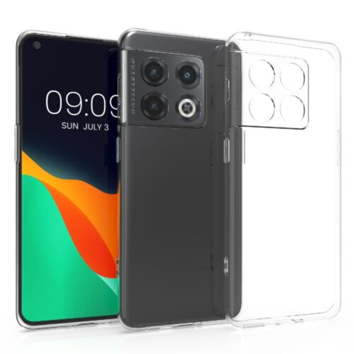 Калъф Kwmobile за OnePlus 10 Pro, силиконов, прозрачен, 57248.03