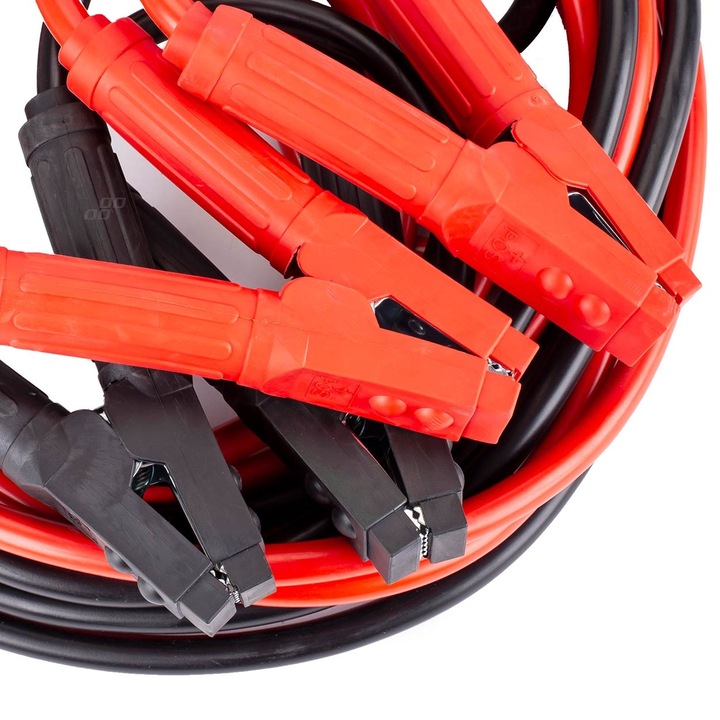Set cabluri pornire auto, 1500A, 6m lungime, husa protectie cu fermoar