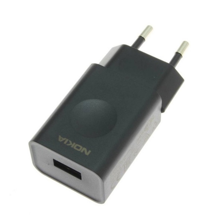 Nokia ch-35e hálózati töltő usb aljzat (5v / 1000ma, 5w) fekete
