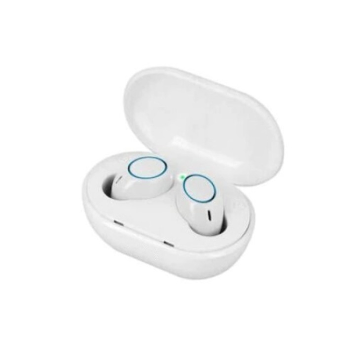 EDAR A1-TWS fülhallgató, Bluetooth 5.0, kompatibilis android/Ios, fehér
