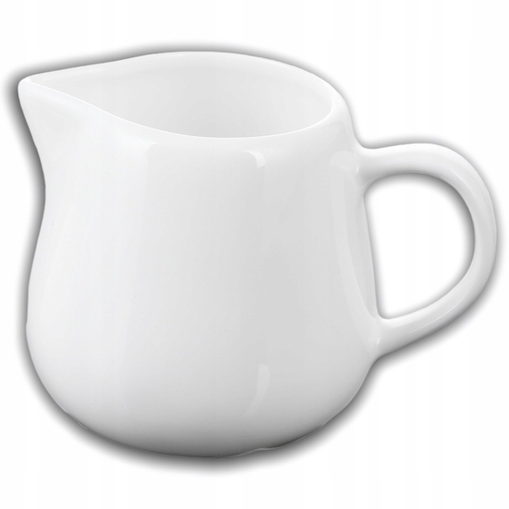 Latiera din portelan alb, 150 ml, pentru lapte, smantana sau sos, Fine Porcelain, WILMAX