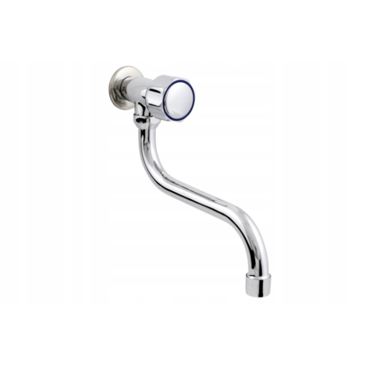 Mosogató csaptelep, Hydroland, Sárgaréz, Ezüst