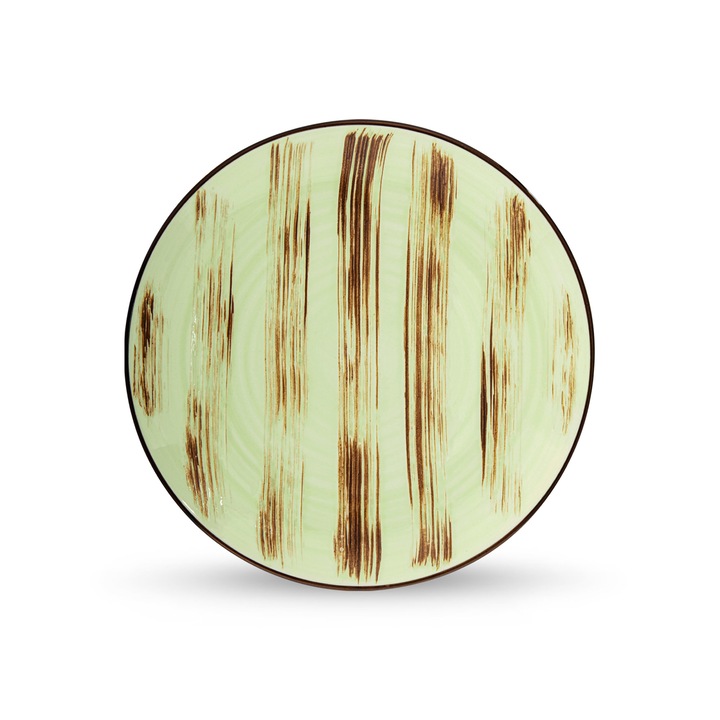 Farfurie portelan, Fistic, 28 cm, pentru fel principal, cine, Colorboom WILMAX