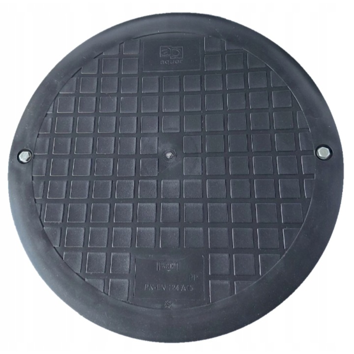 Capac sistem de irigare, Aquer, 400mm, Polipropilena, Negru