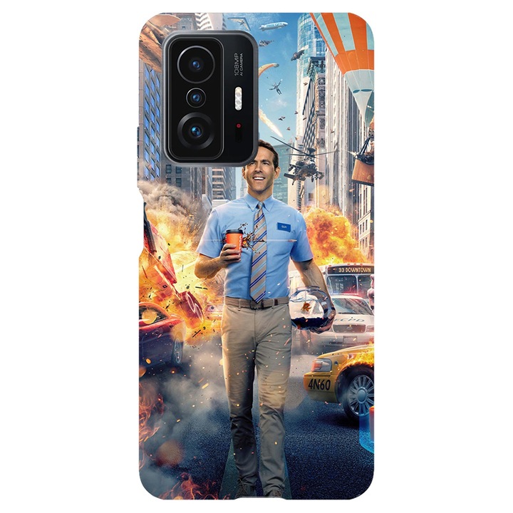 Капак, съвместим с Xiaomi 12 модел Free Guy, силикон, TPU, обратното