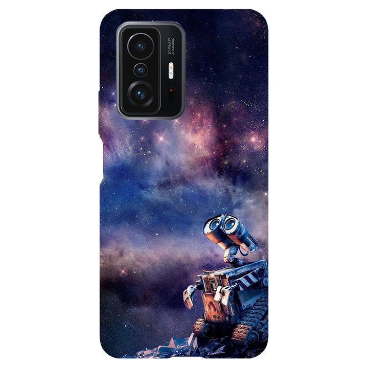 Кейс съвместим с Poco F3 модел Galaxy Wall-e, силикон, TPU, обратно