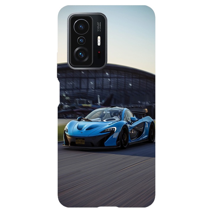 Кейс съвместим с Xiaomi 11T Pro 5G модел McLaren P1, силикон, TPU, обратното