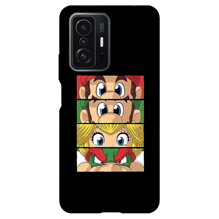 Husa compatibila cu Poco F3 model Mushroom Kindom, Silicon, TPU, Viceversa