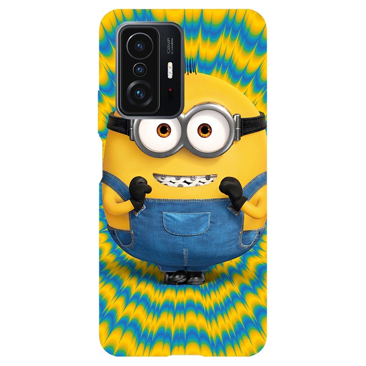 Капак, съвместим с Xiaomi 11T Pro 5G модел Minions The Rise of Gru, Silicon, TPU, Viceversa