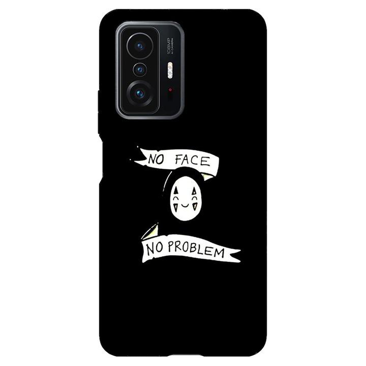 Капак, съвместим с модел Xiaomi 11T Pro 5G Без лице без проблем, Силикон, TPU, обратното