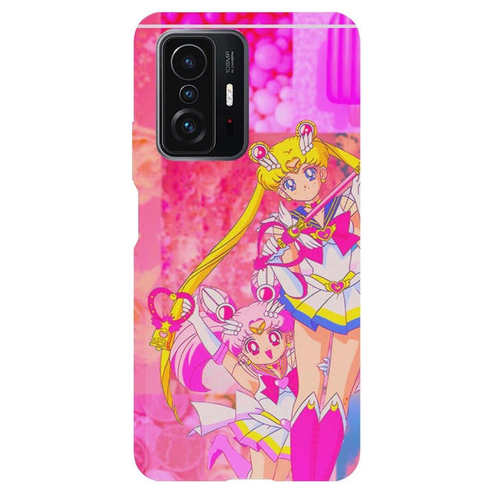 Кейс съвместим с Xiaomi 12 модел Sailor Moon, силикон, TPU, обратното