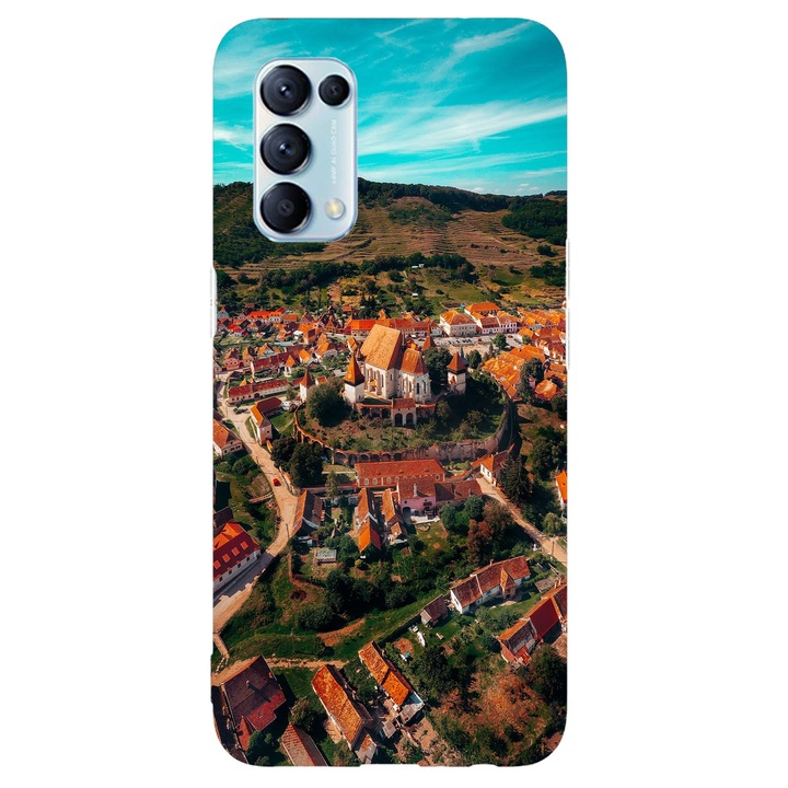 Капак, съвместим с Oppo Reno 4 5G модел Biertan Румъния, силикон, TPU, обратното